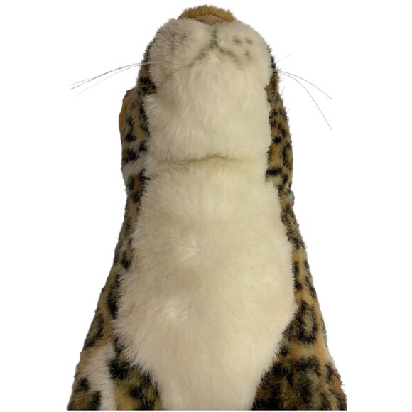 Leopard Plush Stuffed Animal Toy Realistic Cat Print vintage collectors lifelike - Picture 11 of 16
